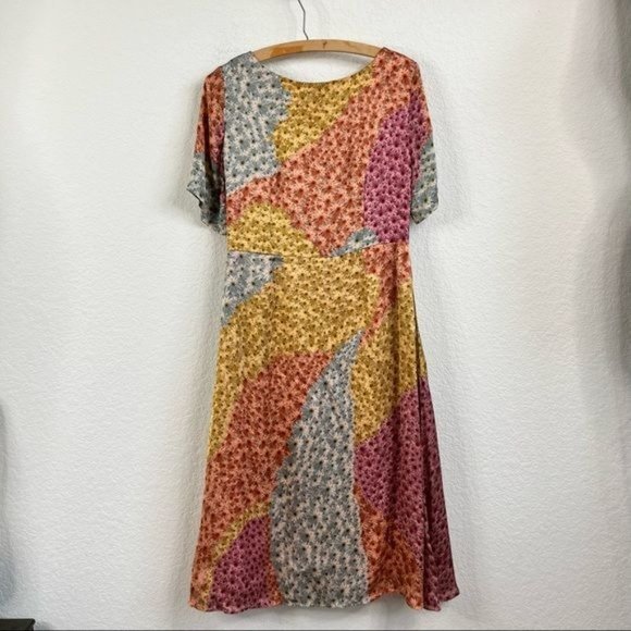 Anthropologie Catria Floral Varun Bahl Dress - Picture 2 of 12